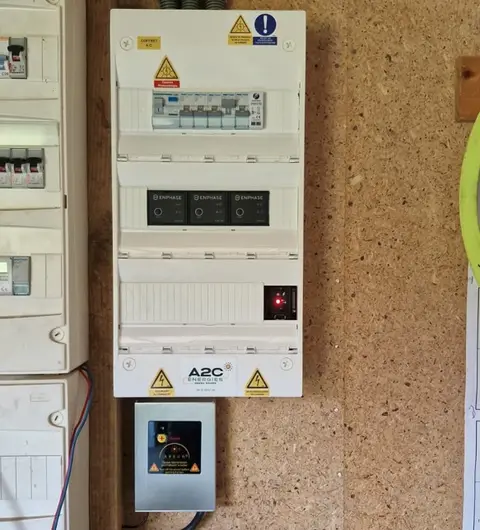 Installation panneaux photovoltaïque à St-Didier-de-Bizonnes