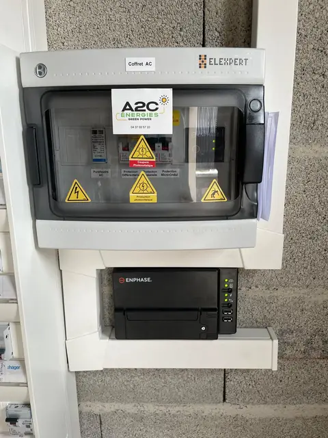 Nouvelle installation photovoltaïque à Saint-Angin-sur-Bion